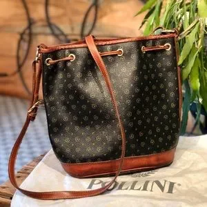 Pollini | Bags | Vintage Pollini Bucket Bag | Poshmark display picture 2